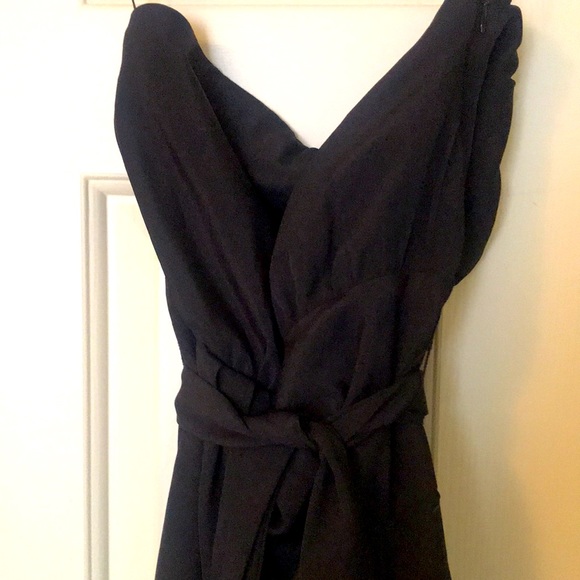 Strapless black mini dress - Picture 2 of 2